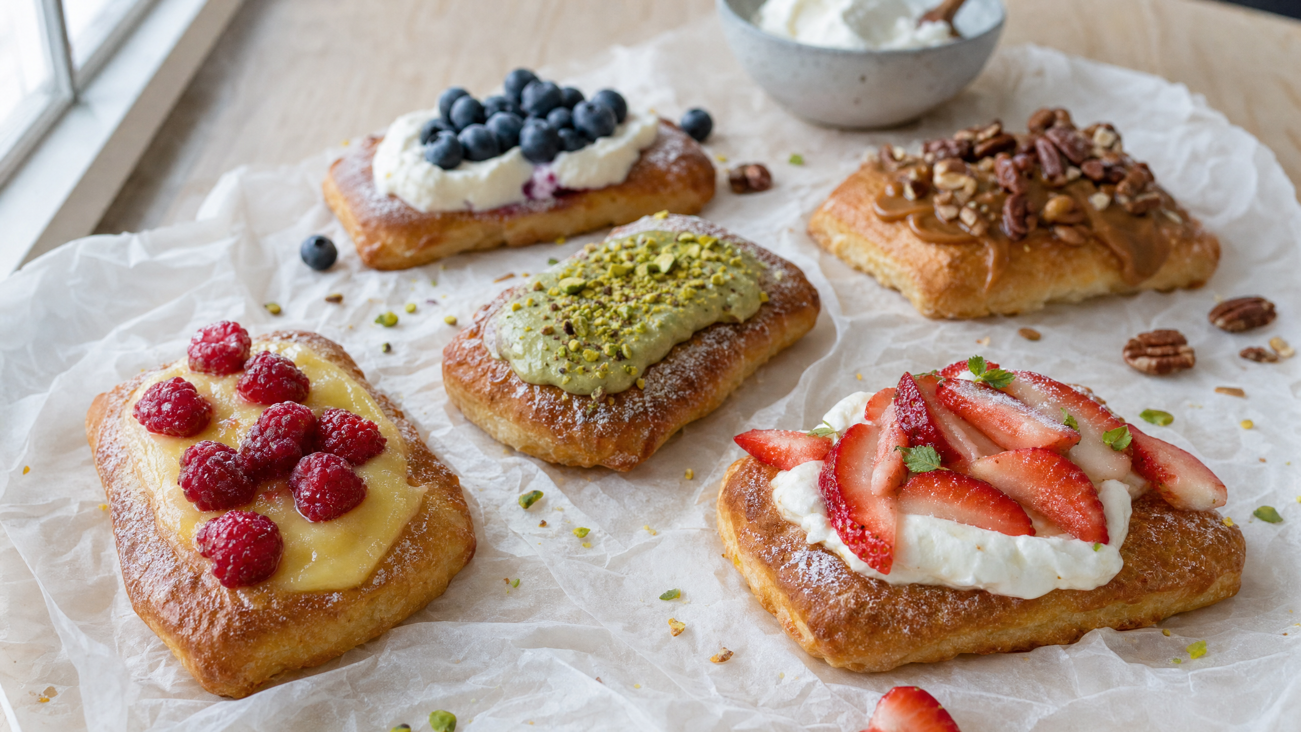 Daglig Brød catering spread