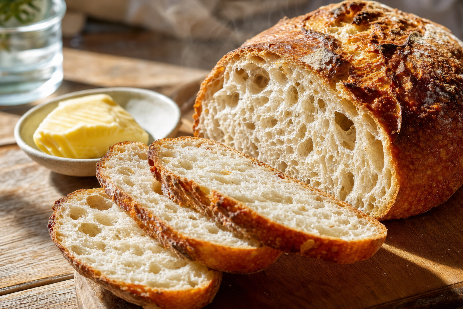 Baker ved ovnen